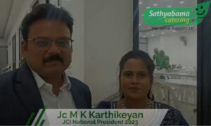 sathyabama-vegetarian-catering-testimonial-mk-karthikeyan